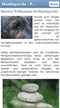 Mobile Screenshot of hundepsyche.com