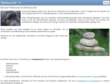 Tablet Screenshot of hundepsyche.com
